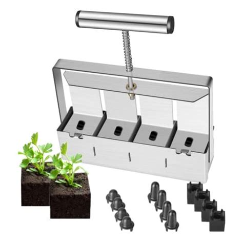 Manual Soil Block Maker Micro Soil Blocker Set 2in | Ubuy India