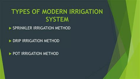 Image result for Irrigation Methods