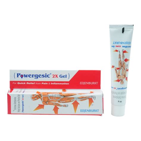 Powergesic 2X Gel 30 gm Price, Uses, Side Effects, Composition - Apollo ...