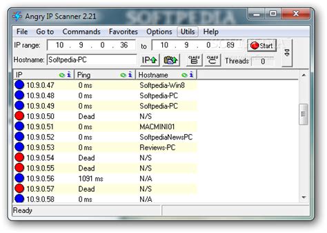 X-IpScan Download: Portable application for scanning an IP range, using Ping and Traceroute ...