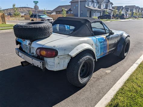 I bought another Miata, a lifted Miata : r/Miata