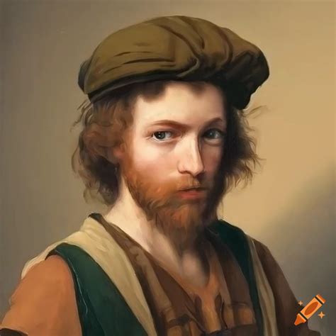 Renaissance portrait of a scottish young man