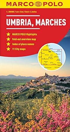 Buy Umbria and the Marches Marco Polo Map (Marco Polo Maps) Book Online ...