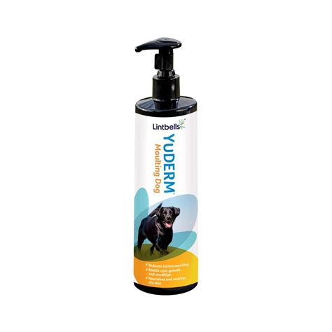 Lintbells YuDERM Moulting Dog Coat and Skin Supplement 500ml – Petz.ae