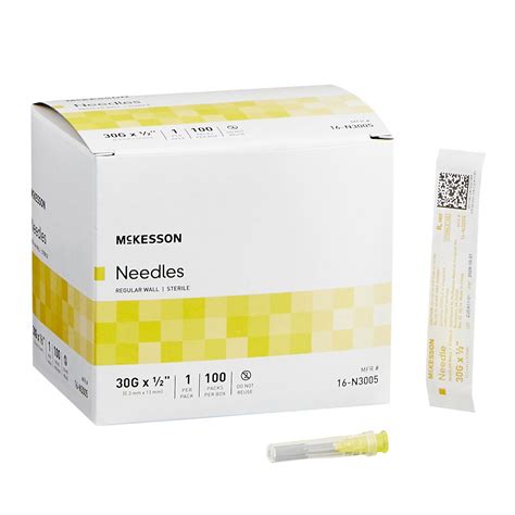 McKesson Disposable Hypodermic Needles