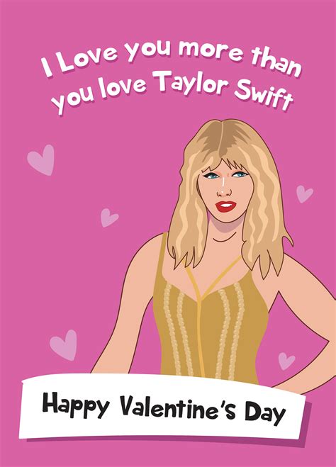 Taylor Swift Valentine's Day Card – Scribbler Cards & Gifts