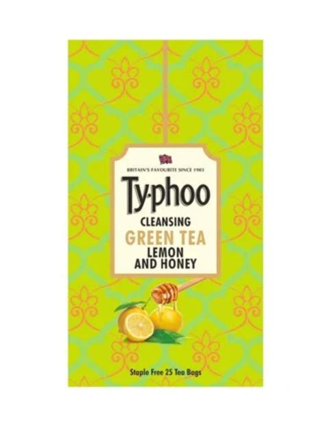 Typhoo Lemon And Honey Green Tea Bags - 25 Units – Himkhand