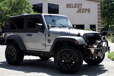 Used 2014 Jeep Wrangler Willys Wheeler Edition For Sale ($21,995) | Select Jeeps Inc. Stock #324820