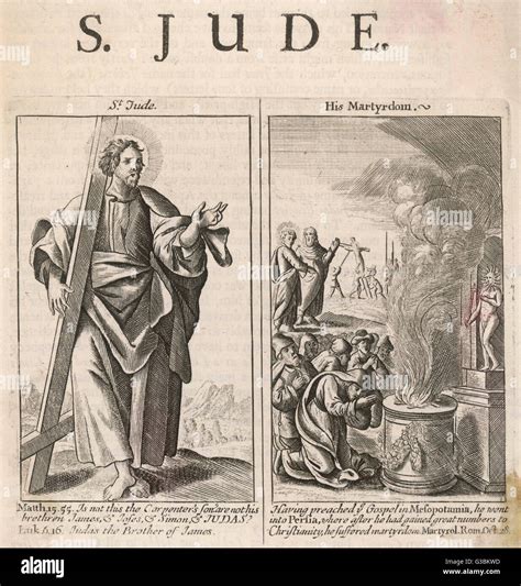 Saint thaddeus hi-res stock photography and images - Alamy