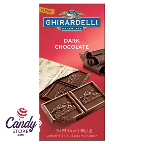 Ghirardelli Dark Chocolate Bars - 12ct | CandyStore.com