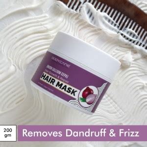 MY BODYCARE Red Onion Dandruff Control & Repair Hair Mask Anti Frizz ...