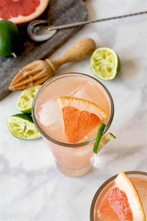 Tequila Paloma Cocktail - Culinary Ginger