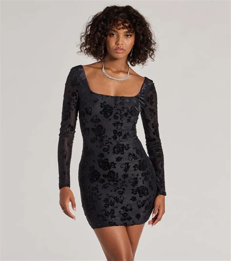 Black Velvet Dresses For Women & Windsor