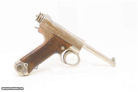 WORLD WAR II Imperial Japanese NAGOYA Type 14 NAMBU Semi-Auto C&R ...