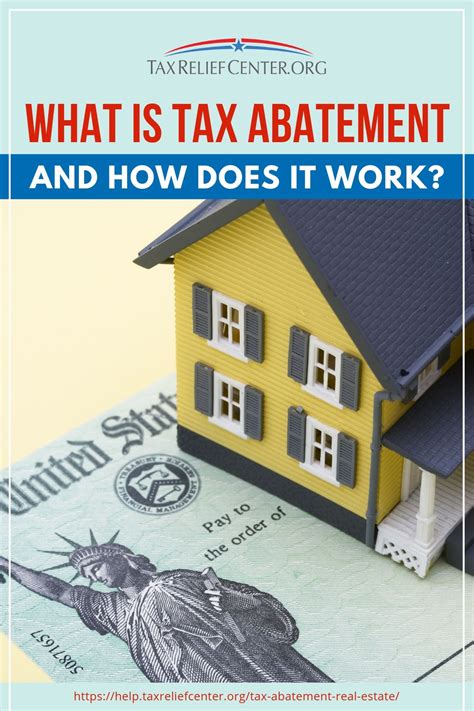 What Is Tax Abatement and How Does It Work? | Tax Relief Center