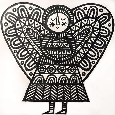 Clare Youngs on Instagram: "Working on some black and white designs at ...