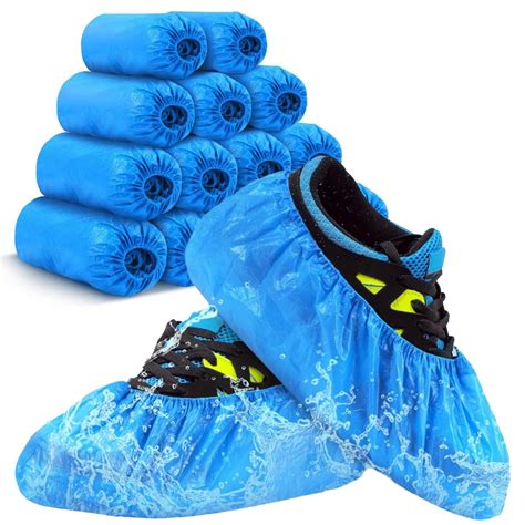DISHIVA Disposable Shoe Covers, Non-Slip, Waterproof, Durable Shoe ...