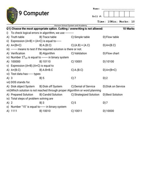 Class 9th Computer Practical 的图像结果