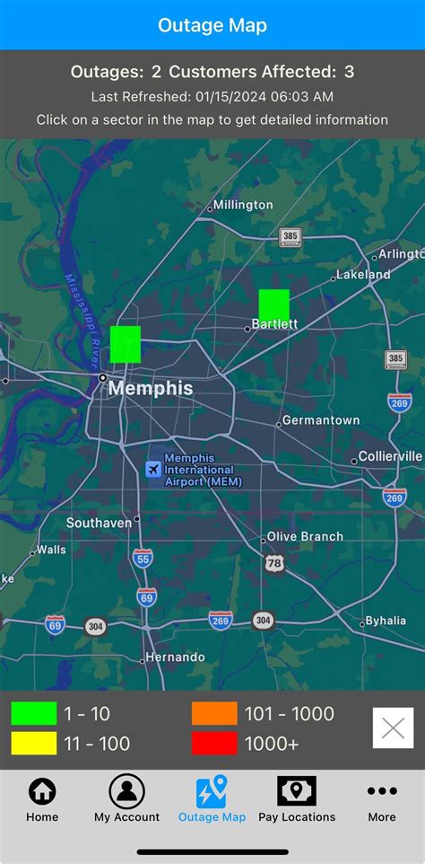 MLGW Outage Map - are… are we gonna be okay? : r/memphis