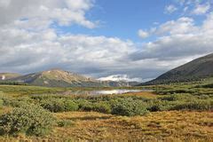 Colorado Mountain Valley - 1 Stock Image - Image of terrain, isolated ...