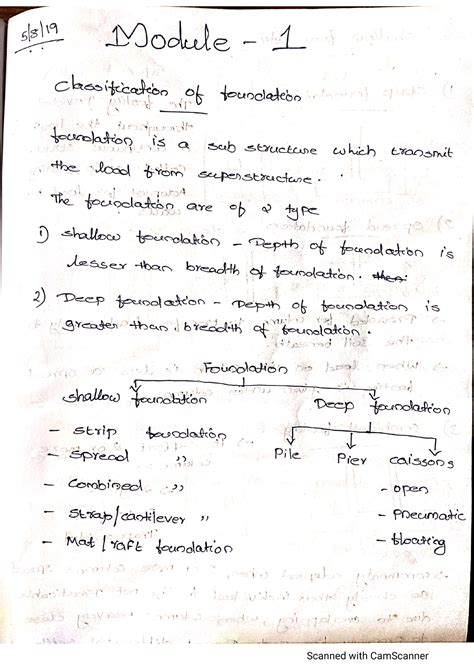 Foundation engineering module 2 - Geotechnical engineering 1 - Studocu