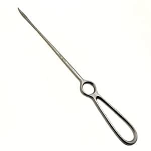 Buhner Insertion Needle 11" Stainless Steel Prolapse Uterus Pig Sheep ...