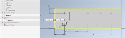 Image result for Inventor Pattern Hole Over Chain
