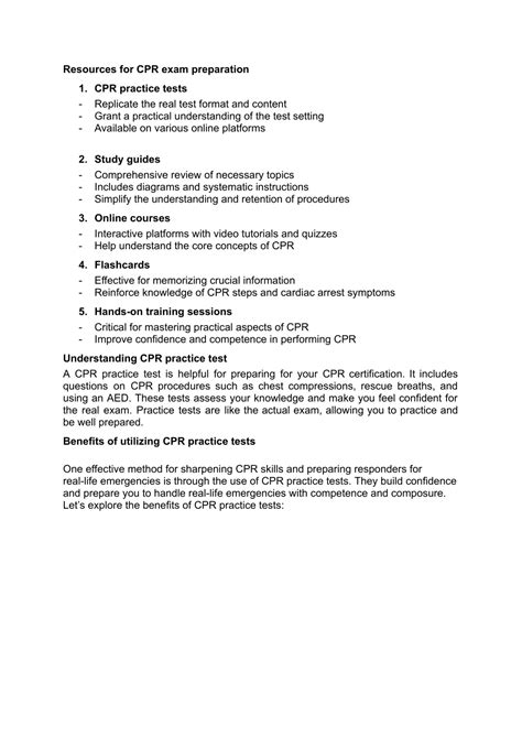 PPT - Ace Your CPR Exam with CPR Practice Tests_.docx PowerPoint ...