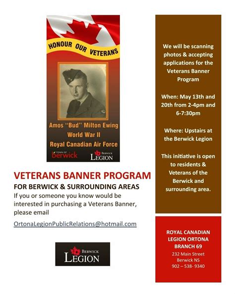 ☆Veterans Banner Program for Berwick & surrounding area ??, Royal ...