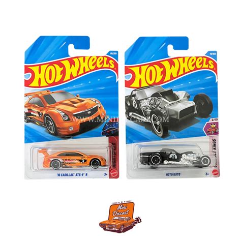 Hot Wheels Mainline (Set of 2) – ’16 Cadillac ATS-V R / Hoto Roto ...