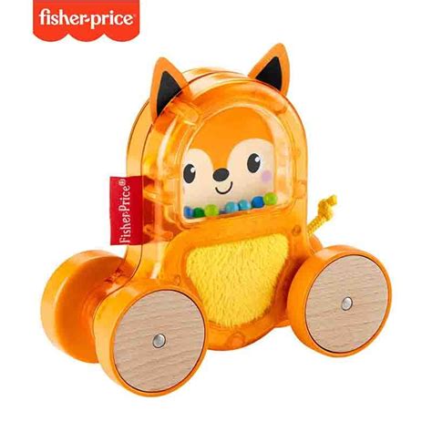 Buy Fisher Price Rollin' Surprise Fox, Push-Along Toy Vehicle For Baby ...