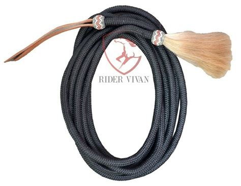 Horse Bosal Set 40 Plait Western Rawhide Natural/Black 11 in