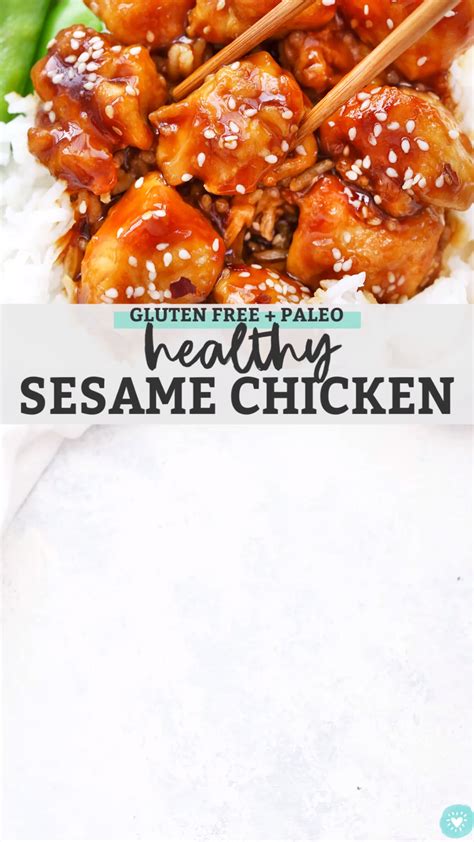 Healthy sesame chicken gluten free paleo – Artofit