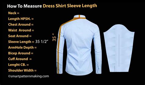 Mens Dress Shirt Sizing