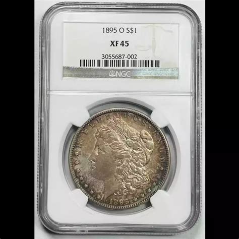 1895-O Morgan Silver Dollar NGC XF-45 - Bob Paul Rare Coins
