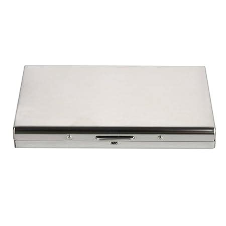 Buy PeepalComm Pocket Stainless Steel & Metal Business Card Holder Case ...