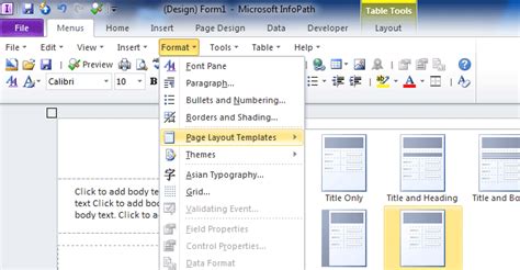 Image result for InfoPath 2010 Tutorial