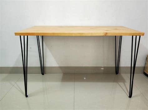 金属电脑桌脚金属桌腿吧台支架办公桌脚铁艺桌架烤漆可定制桌脚-阿里巴巴