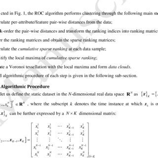 Image result for Rank Order Clustering Roc Algorithm