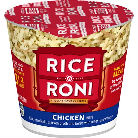 Rice A Roni, Chicken Flavor, Rice & Vermicelli - SmartLabel™