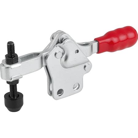Kipp Toggle Clamp Standard L=110, Form:B Steel, Vertical Foot, Comp ...