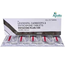 Entacom Plus 100 Tablet | Uses, Side Effects, Price | Apollo Pharmacy