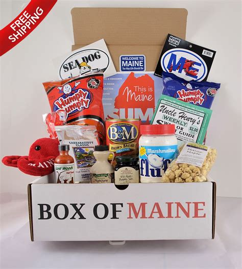 Box Of Maine | Maine gifts in a custom made box