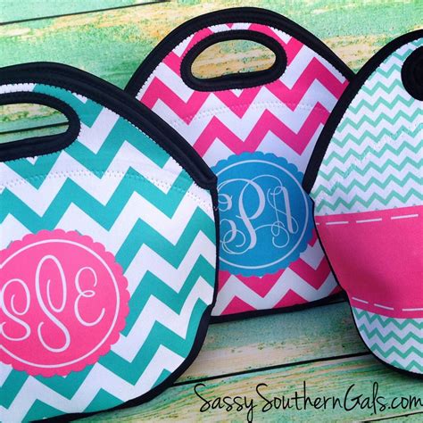 Back to school monogrammed lunch box! Design your own monogrammed lunch ...