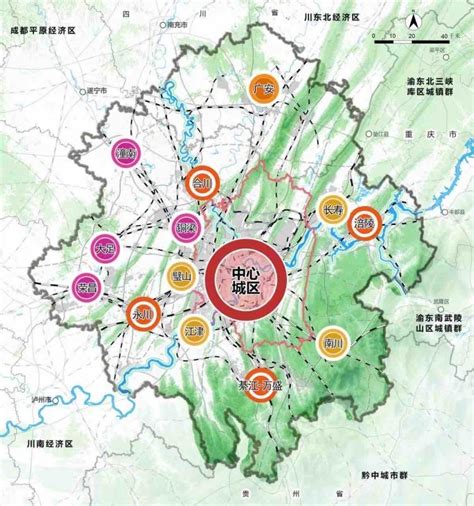 《重庆都市圈发展规划》出炉 广安成为唯一被纳入的四川地级市_中国国情_中国网