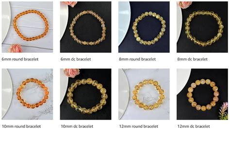 Buy Reiki Crystal Products Certified Natural Citrine Bracelet 6 mm ...
