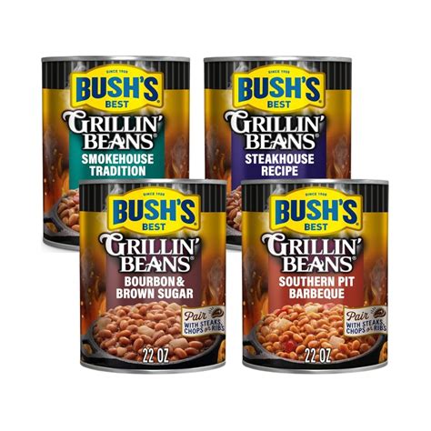 Bush's Best Grillin' Beans Variety Pack, 4 Flavors, Thailand | Ubuy