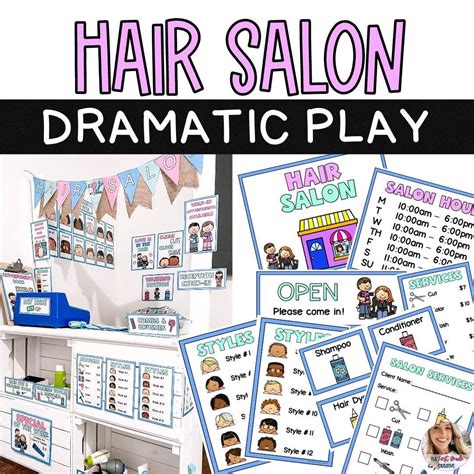 Hair Salon Dramatic Play Center / Pretend Play / Elementary School ...