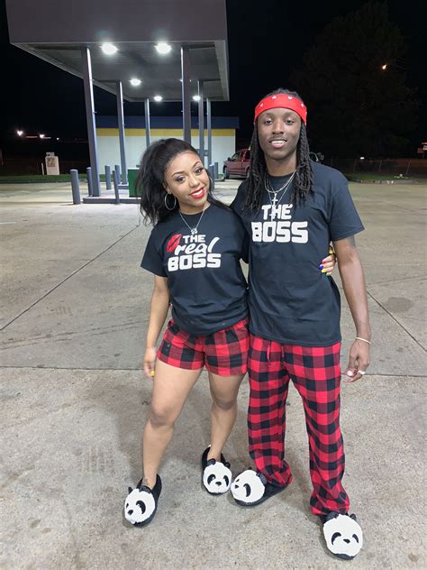 Cozy Couple Goals in Matching Pajamas