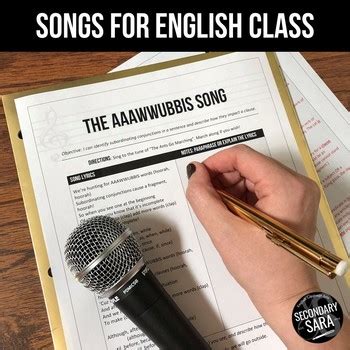 Image result for Conjunctions Song